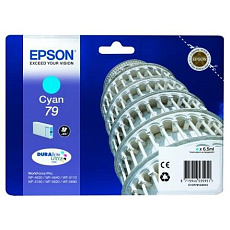 EPSON Ink bar WF-5xxx Series Ink Cartridge "Pisa" 79 Cyan (6,5 ml) (800 str.)