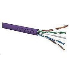Instalační kabel Solarix UTP, Cat6, drát, LSOH, box 305m SXKD-6-UTP-LSOH