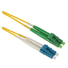Duplexní patch kabel SM 9/125, OS2, LC(UPC)-LC(APC), LS0H, 10m
