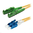 XtendLan duplexní patch kabel SM 9/125, OS2, E2000(APC)-LC(PC), LS0H, 10m
