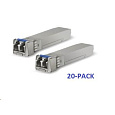 UBNT U Fiber UF-SM-10G-20, 20-PACK [20ks SFP+ 10G modulů, Single-Mode, LC konektor]