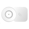 MikroTik cAP ac (RBcAPGi-5acD2nD), 716MHz CPU, 128MB RAM, 2xLAN, 2.4+5GHz, 802.11b/g/n/ac, PoE 802.3af/at, vč. L4 licenc