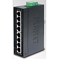 Planet switch IGS-801M, 8X 1000BASE-T, DIN, IP30, -10 AŽ 60°C, ESD+EFT DO 6KV, WEB/SNMP, VLAN, STP