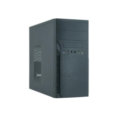 BAZAR - CHIEFTEC skříň Elox Series / Minitower, HO-12B-OP, Black, bez zdroje - Rozbaleno (Komplet)