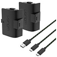VENOM VS2883 Xbox Series S/X & One Black High Capacity Twin Battery Pack + 3 meter cable
