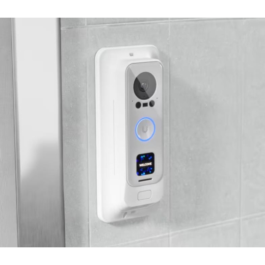 UBNT G4 Doorbell Pro PoE Gang Box Mount White UBNT G4 Doorbell Pro PoE Gang Box Mount White