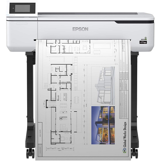 EPSON tiskárna ink SureColor SC-T3100, 4ink, A1, 2400x1200dpi, USB 3.0, LAN, WIFI
