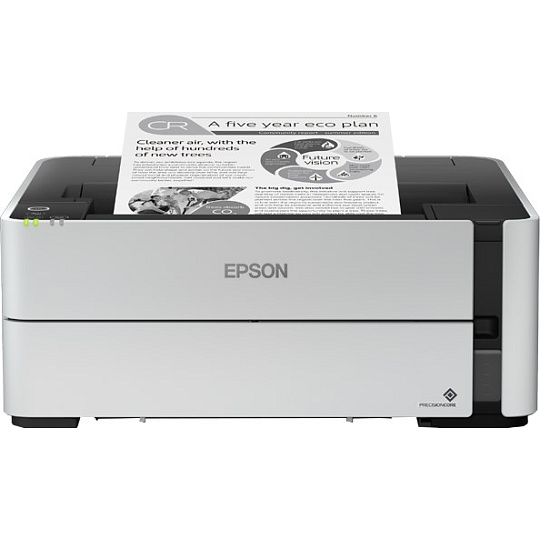 EPSON tiskárna ink EcoTank Mono M1180, A4, 1200x2400dpi, 39ppm, USB, Ethernet, Wi-Fi, Duplex,Záruka 5 let  po registraci