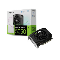 PNY VGA NVIDIA GeForce RTX 5050 Single Fan 8GB, RTX 5050, 8GB GDDR6, 3xDP, 1xHDMI PNY VGA NVIDIA GeForce RTX 5050 Single Fan 8GB, RTX 5050, 8GB GDDR6, 3xDP, 1xHDMI