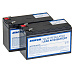 AVACOM AVA-RBP02-12090-KIT - baterie pro UPS CyberPower, EATON, Effekta, FSP Fortron, HP, Legrand