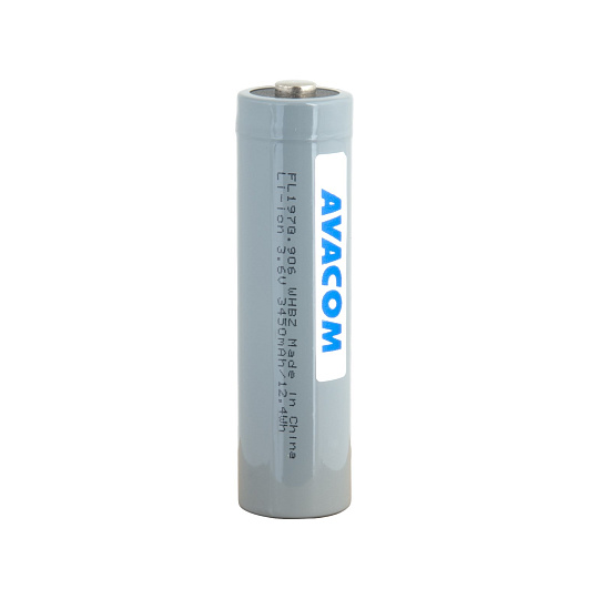 AVACOM nabíjecí baterie 18650 Panasonic 3450mAh 3,6V Li-Ion - s elektronickou ochranou, vhodné do svítilny