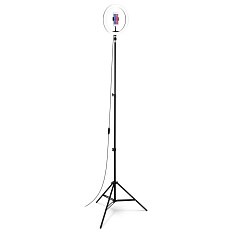 CONNECT IT Selfie12Ring kruhové 12" LED světlo + stativ 2,1 m