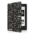 CONNECT IT Pouzdro pro Amazon Kindle Paperwhite 2024, doodle černá