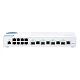 QNAP switch QSW-M408-4C (8xGbE,4x10GbE/SFP+combo)
