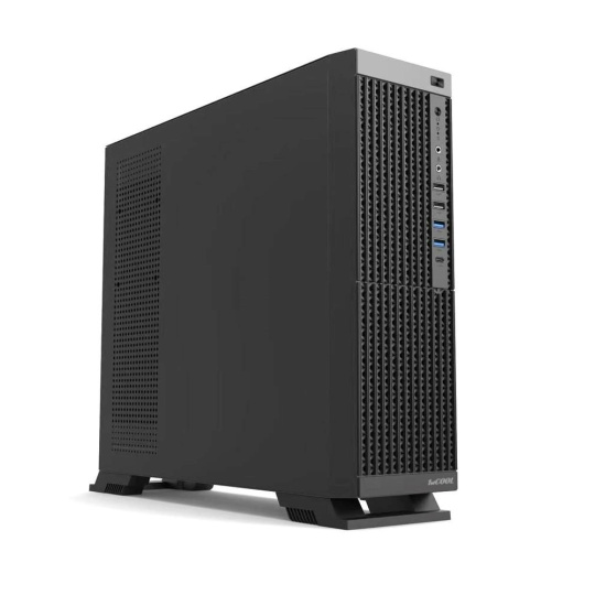 1stCOOL skříň COMPACT 2, Micro Tower, AU, USB 3.0, USB-C, CR, 1x 60mm Fan, černá 1stCOOL skříň COMPACT 2, Micro Tower, AU, USB 3.0, USB-C, CR, 1x 60mm Fan, černá