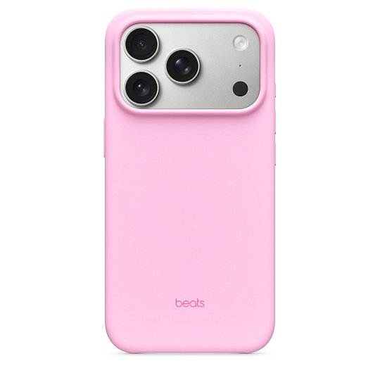 Apple Beats iPhone 17 Pro Case with MagSafe and Camera Control — Pebble Pink Apple Beats iPhone 17 Pro Case with MagSafe and Camera Control — Pebble Pink