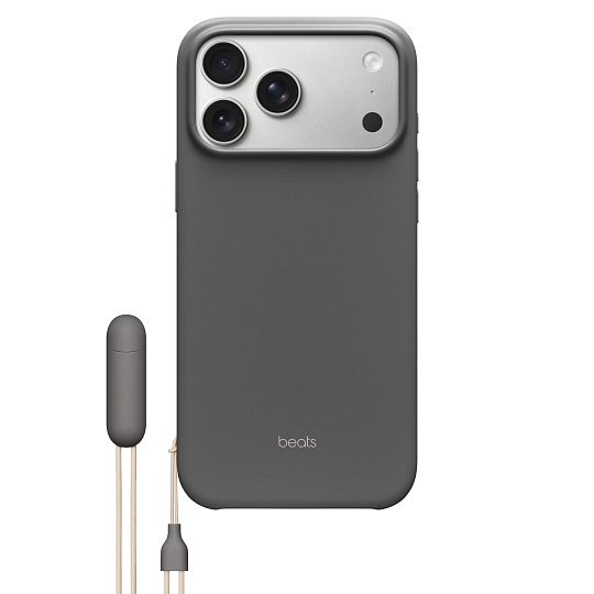Apple Beats iPhone 17 Pro Max Kickstand Case with MagSafe and Camera Control - Granite Gray Apple Beats iPhone 17 Pro Max Kickstand Case with MagSafe and Camera Control - Granite Gray