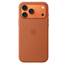Apple iPhone 17 Pro Max Silicone Case with MagSafe – Terra Cotta Apple iPhone 17 Pro Max Silicone Case with MagSafe – Terra Cotta