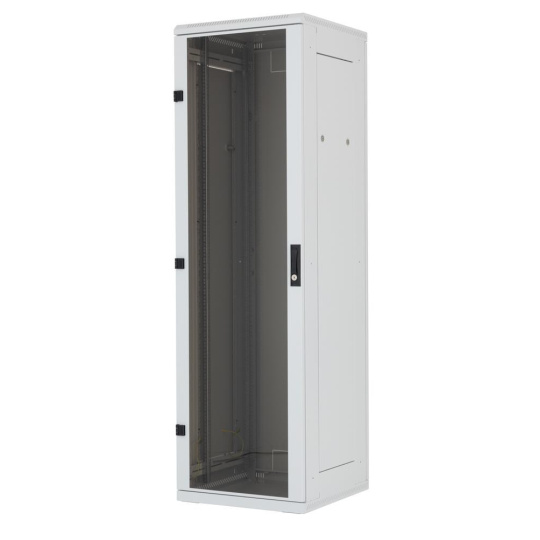 TRITON 19" rozvaděč stojanový RMA 15U 600x1000, 800kg, skleněné dveře, svařovaný, šedý