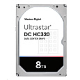 Western Digital Ultrastar® HDD 8TB (HUS728T8TALE6L4) DC HC320 3.5in 26.1MM 256MB 7200RPM SATA 512E SE (GOLD WD8003FRYZ)
