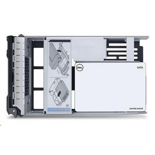 DELL 480GB SSD SATA Read Intensive ISE 6Gbps 512e 2.5in w/3.5in Brkt Cabled CK T150