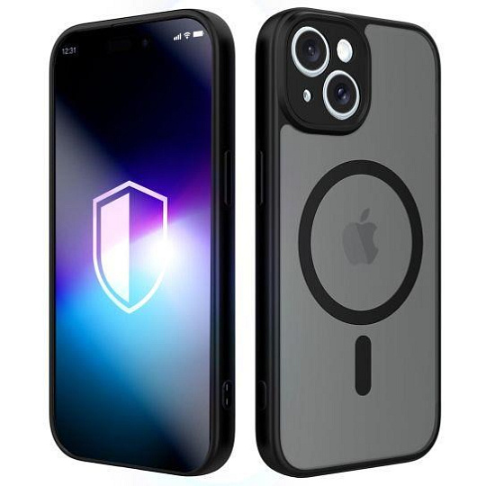 3mk ochranný kryt Misty MagCase Black pro Apple iPhone 14