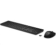 HP 650 Wireless Keyboard & Mouse Black- CZ klávesnice a myš, černá
