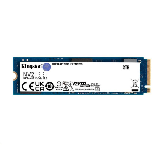 Kingston SSD 4TB (4000GB) NV3 M.2 2280 NVMe™ PCIe Gen (R: 6000MB/s; W: 5000MB/s)