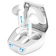 GENIUS bezdrátový headset TWS HS-M920BT/ bílý/ LED/ Bluetooth 5.0/ USB-C nabíjení