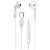 GENIUS sluchátka HS-M365 headset, mikrofon, USB-C, bílá