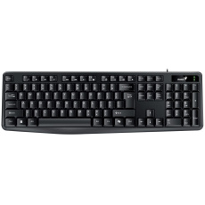 BAZAR - GENIUS klávesnice KB-117, Drátová, Copilot, USB, černá, CZ+SK layout - Poškozený obal (Komplet)
