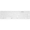Genius Klávesnice Slimstar 126, Drátová USB, CZ+SK layout, Copilot klávesa, Bílá