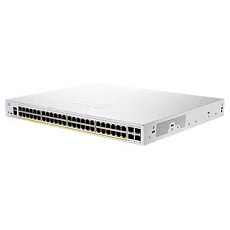 BAZAR - Cisco switch CBS350-48FP-4G, 48xGbE RJ45, 4xSFP, PoE+, 740W - REFRESH - poškozený obal