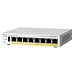 BAZAR - Cisco switch CBS250-8PP-D (8xGbE,8xPoE+,45W,fanless) - REFRESH - Po opravě (Náhradní krabice)