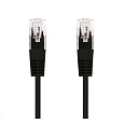 C-TECH kabel patchcord Cat5e, UTP, černý, 5m