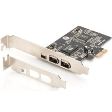 BAZAR - DIGITUS PCI Express Card, Firewire 1394a (2+1 porty) - Rozbaleno (Náhradní krabice) BAZAR - DIGITUS PCI Express Card, Firewire 1394a (2+1 porty) - Rozbaleno (Náhradní krabice)