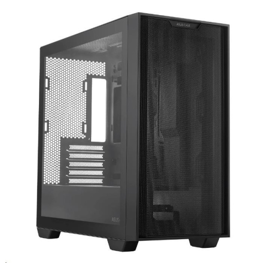 BAZAR - ASUS case A21 TG CASE, Mini Tower, černá - Poškozený obal (Komplet)