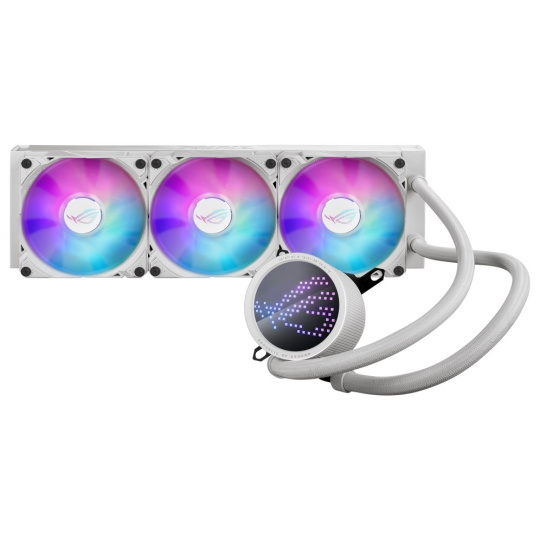 BAZAR - ASUS vodní chladič CPU AIO ROG RYUO III 360 ARGB WHITE EDITION, 3x120mm -pouzito(Náhradní krabice)