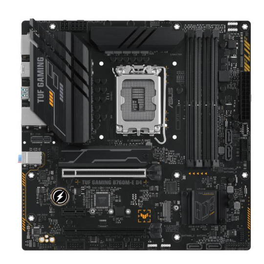 BAZAR - ASUS MB Sc LGA1700 TUF GAMING B760M-E D4, Intel B760, 4xDDR4, 1xDP, 1xHDMI, mATX - Po opravě (Bez příšlušenství)