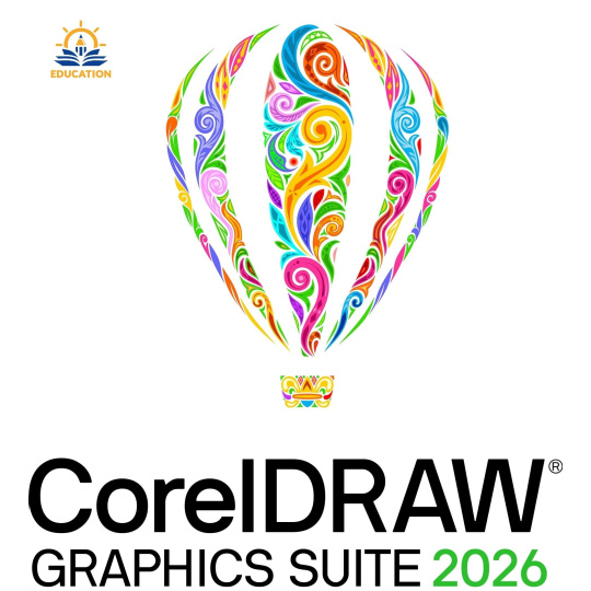 CorelDRAW Graphics Suite 2026 Education Perpetual License (incl. 1 Yr CorelSure Maintenance)(51-250) CorelDRAW Graphics Suite 2026 Education Perpetual License (incl. 1 Yr CorelSure Maintenance)(51-250)