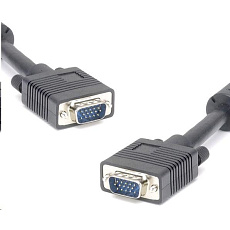 PREMIUMCORD Kabel VGA propojovací 20m (SVGA, HD15M/M, dvojité stínění, feritová jádra)