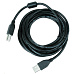 GEMBIRD Kabel USB 2.0 A-B propojovací 4,5m Premium (černý, ferit, zlacené kontakty)