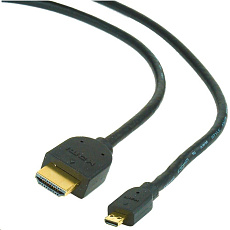 GEMBIRD Kabel HDMI - HDMI Micro 4,5m (v1.3, M/M, stíněný, zlacené kontakty)
