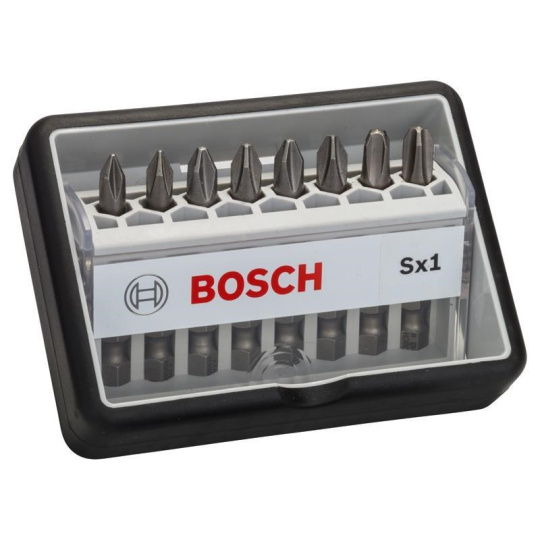 Bosch sada šroubovacích nástavců Robust Line, Sx PH, verze Extra Hard, 8 kusů Bosch sada šroubovacích nástavců Robust Line, Sx PH, verze Extra Hard, 8 kusů