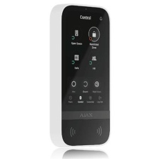 Ajax KeyPad TouchScreen (8EU) ASP white (58455) Bezdrátová dotyková klávesnice s IPS obrazovkou