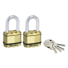 Master Lock Mosazný visací zámek  Excell - 50mm (2 ks / blistr)