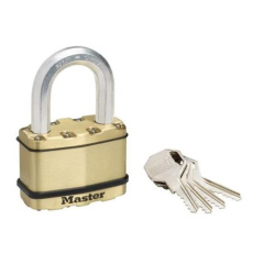 Master Lock Mosazný visací zámek -  Excell - 64mm