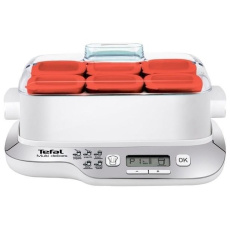 BAZAR - Tefal YG660 jogurtovač, 600 W, 6 nádob, bílá - poškozený obal