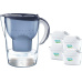 Brita Marella XL filtrační konvice, modrá + 4 filtrační patrony