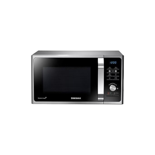 Samsung mikrovlnná trouba, Klasická, s funkcí zdravého vaření, 23 l, stříbrně titanová